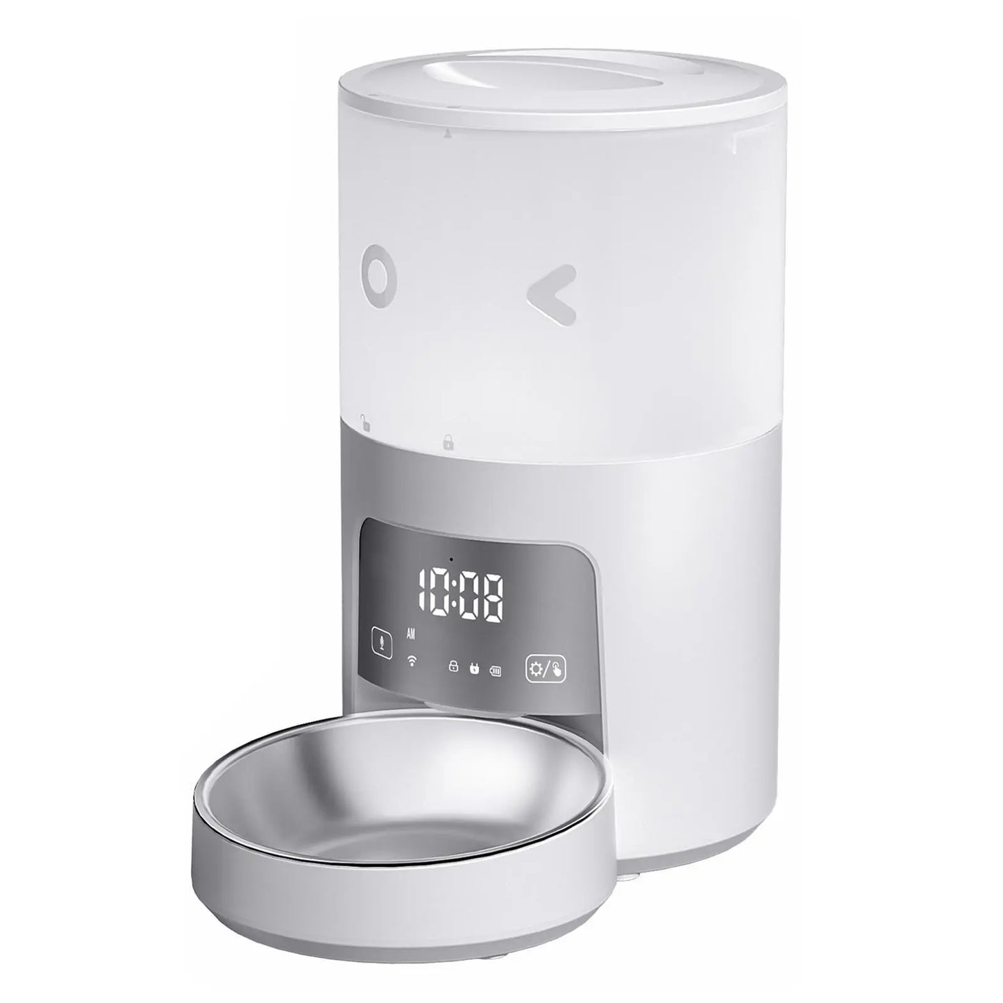 Revolutionize Mealtime with the Furlyn 4L Smart Automatic Pet Feeder - WiFi App Controlled for Dogs & Cats, Programmable Portions, and Anti-Jam Technology!