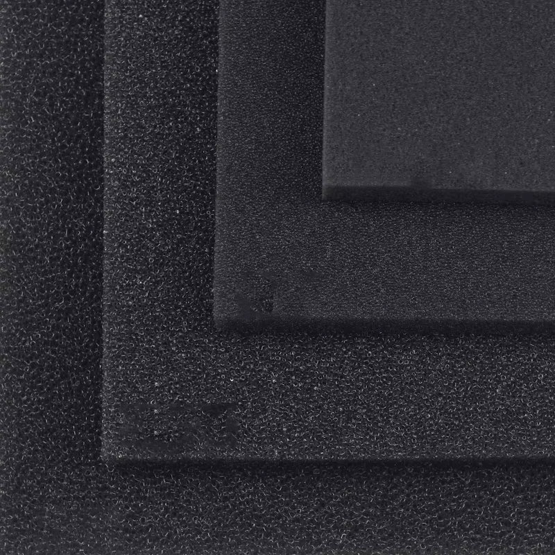 15/25/35/50PPI Aquarium Biochemical Cotton Filter Practical Fish Tank Accessories Pond Culture Foam Sponge Filter Black