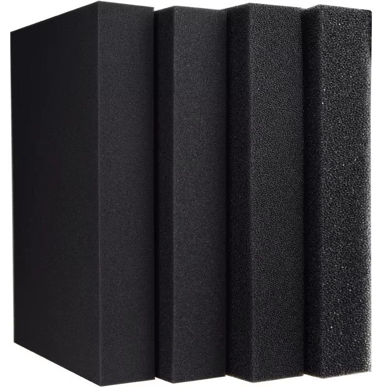 15/25/35/50PPI Aquarium Biochemical Cotton Filter Practical Fish Tank Accessories Pond Culture Foam Sponge Filter Black