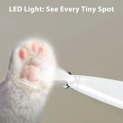 Ultimate GOYJOY Pet Micro Precision Trimmer - Waterproof Rechargeable Grooming Shaver with LED Light for Small Dogs & Cats - Quiet, Efficient, and Safe for Paws, Eyes, Ears, and Buttocks