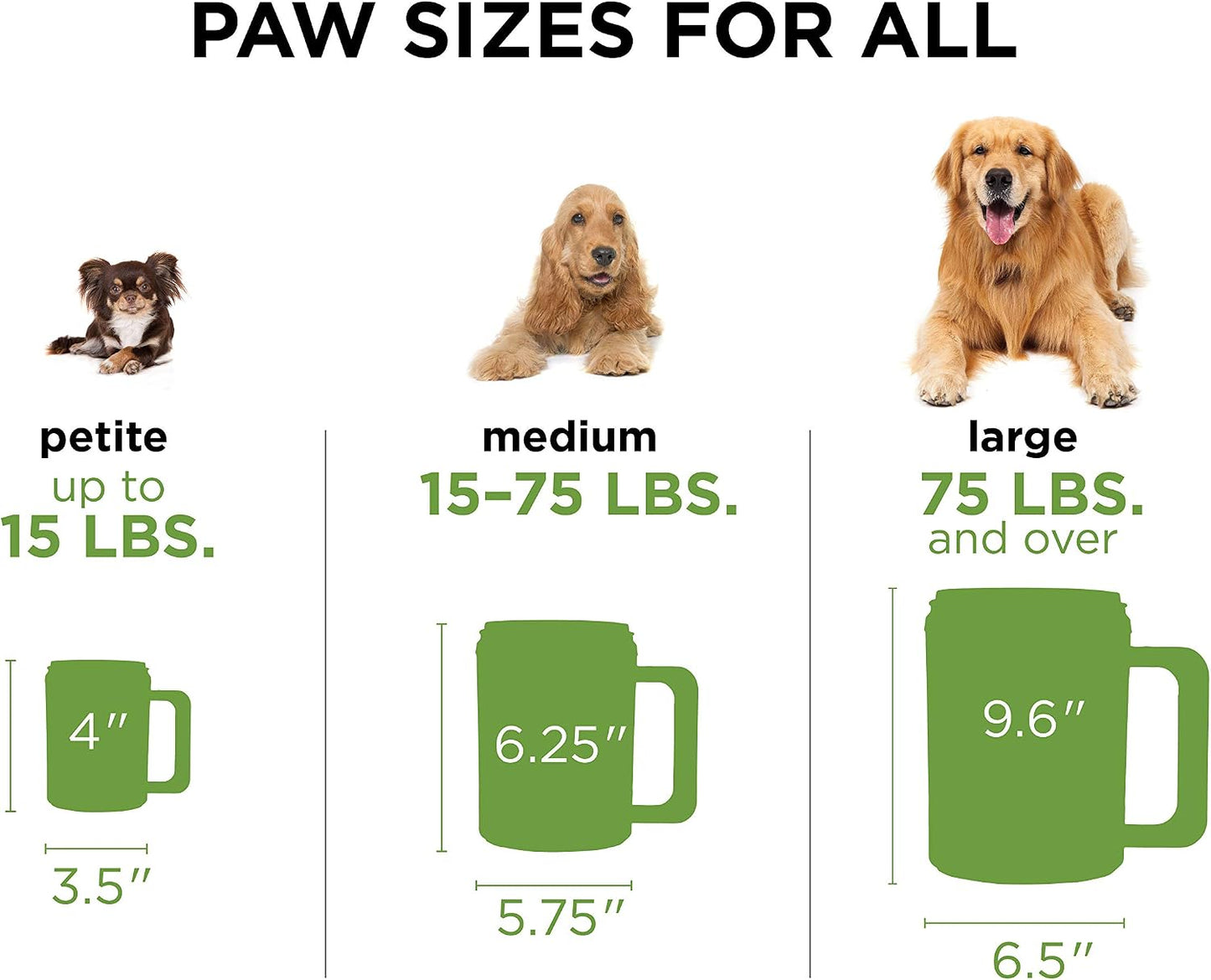 Paw Plunger: The Ultimate Portable Dog Paw Cleaner for Happy, Clean Paws - Perfect for Medium Dogs - Stylish Black Design